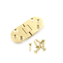 1Pcs Copper Flap Hinge Folding Table Round Table Plane Concealed Hinge lj
