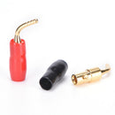 8PCS 2MM Audio Speaker Cable Pin Plug Banana Connector Screw For Hifi