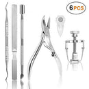 6Pcs Ingrown Toenail Tools Kit, Premium Nail Treatment Foot  Pedicure Tools