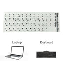 Computer Hebrew  Keyboard Film Stickers Letters Alphabet Desktop  Scrub gdg