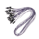 10Pcs 2Pin SW PC Restarting Power Cable on/off Push Switch Button Wire