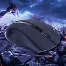 X50 2.4G Wireless Optical Gaming Mouse 2,400 DPI for Laptop PC (Black)