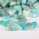100g 7-11mm DIY Natural Amazonite Stones Mineral Specimens Crystal Stone
