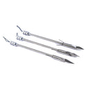 3pcs/set Stainless Steel Fishing Darts Slingshot Catapult Fishing Arrowhead Ti_