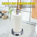 Vertical Paper Towel Holder Stand Stainless Steel for Home Kitchen Countert Z8M7
