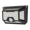 66LED Solar Motion Sensor Wall Light 3 Modes Waterproof Yard Security Lamp UK