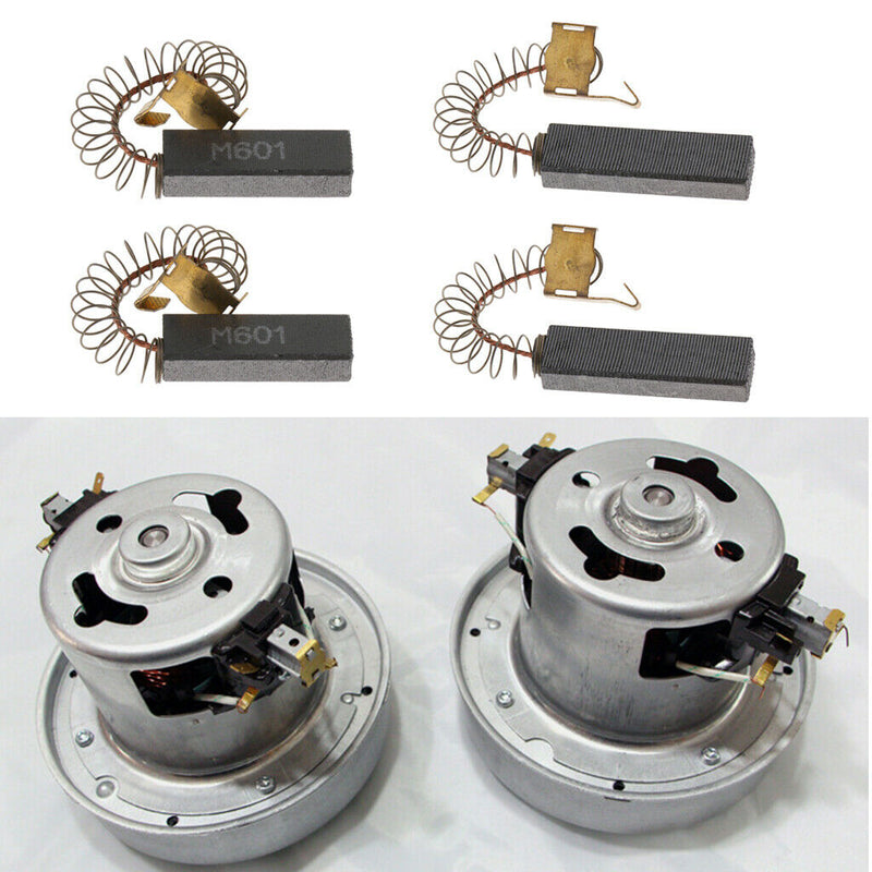 Hairdryer Motor Accessories - 3Pair Carbon Brushes Replacement Easy Change for