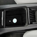 Black Wireless Qi Armrest Organizer Console Storage Box Case For Tesla Mode
