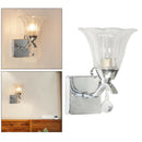 Glass Shade LED Wall Light Sconce Bedroom Hallway Porch Wall Lamp Fixture