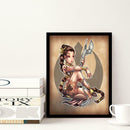 5D DIY Full Drill Diamond Painting Beauty Cross Stitch Embroidery Mosaic