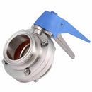 1-1/2 inch 38mm SS304 Stainless Steel Sanitary 1.5 inch Tri Clamp Butterfly