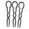 12pcs Simple Hair Pins Fast Spiral Hairpin U Shaped Hair Braid Twist PinsB Ew