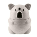 Wheat Straw Cartoon Koala Toothpick Box Hand Press Automatic Toothpick Cans