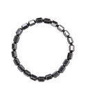 Natural Magnetic Hematite Black Beads Health Care Bracelet Bangles Men Jewelr-