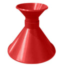 Magic Snow Remover Funnel Outdoor Cone Shaped Car Window Ice Scraper (Red