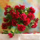 5D DIY Round Drill Diamond Painting Flowers Cross Stitch Embroidery Kit