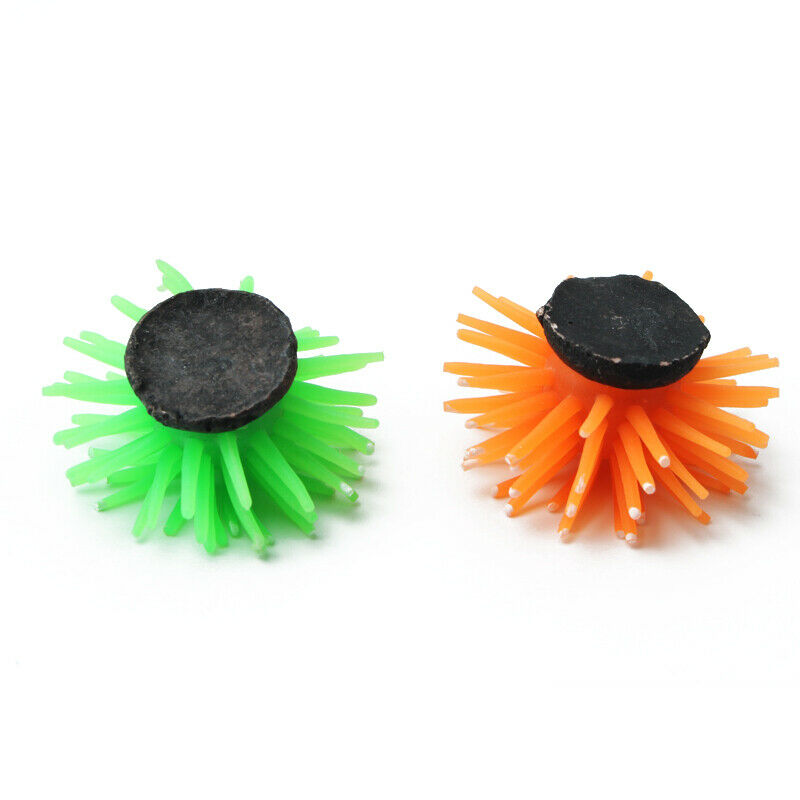 2pcs Aquarium Fish Tank Decoration Silicone Artificial Coral Underwater Ornament