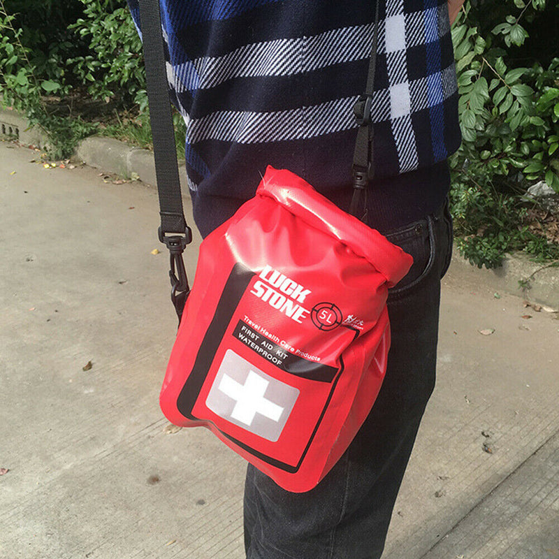 Outdoor First Aid Kit Bag Waterproof Medical Emergency Pouch Adventure Survival