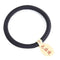 10X Black Colors Rope Elastics Hair Ties 4mm Thick Hairbands Girl's Hair Bands &