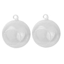 2x Glass Ball Suspension
