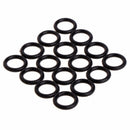 50Pcs Carp Fishing Tackle Round Rig O Rings Quick Change Terminal Accessories
