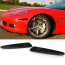 1 Pair Black Reflector Front Bumper Side Marker Light Turn Signals Lamps,Fo