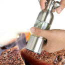 Manual Stainless Steel Pepper Mill Salt Grinder Muller Kitchen Tool 17.5cm
