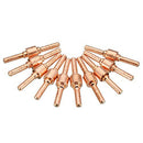60pcs Red Copper Extended Long Plasma Cutter Tip Electrodes&Nozzles Kit Con