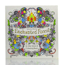 Colouring Book (Large Anti-Stress Art Therapy Relaxing Craft) EnchantedForest-AU