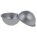 2pcs 3-D Circle Pudding Cake Cookie Pastry Tin Mould O6V7