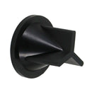 Plastic Marine Toilet Joker/Check Valve, Black Color