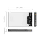 Orico 2139U3 Transparent 2.5 Inch Hdd Case Sata To Type-C Adapter High Spee Q3S4