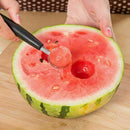 Double End Stainless Steel Fruit spoon ice scoop baller spoon Melon E3C2 I2 E1W4