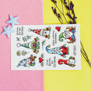 DIY Silicone Seal Christmas Serie Santa Claus Stamp Album Cutting Die (A)