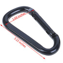Carabiner Camping Equipment Alloy Aluminum Camp Mountaineering Hook Saf JR