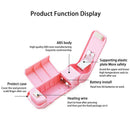 Portable Mini Heat Sealing Machine Food Bag Package Sealer Bag Clip Household Ew