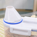 Kitchen Storage Portable Storage Box Container 2Kg Rice Grain Sealed Moistu Q1Y6