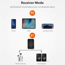 Bluetooth5.0 Receiver Transmitter Stereo 2 in 1 Adapter Dongle for 3.5mm TV
