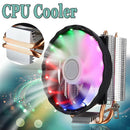 120mm LED RGB CPU Cooler 4pin Heatsink for Intel Socket LGA 1150 1155 1156 1155