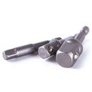 3 Pcs Socket Adapter Set Hex Shank to 1/4,3/8,1/2 Z3E8