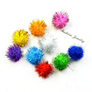 50Pcs 3cm Assorted  Pom Poms Pompoms for Hobby Supplies and DIY Creative Crafts