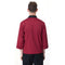 Red Chef Waiter Double-breasted Coat Uniform Long Sleeve Jacket Clothes L