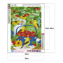 5D DIY Diamond Painting Kit Birds Full Round Drill Handicrafts Art (B3348)