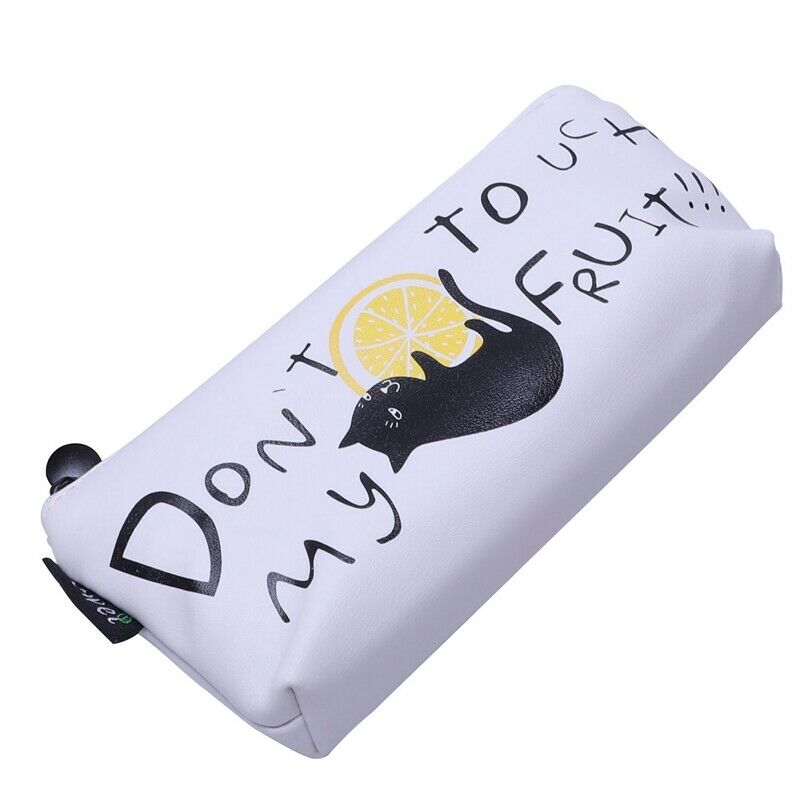 2pcs Large Capacity Pencil Bag Creative Simple Small Fresh Pencil Box Femal F3O9
