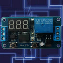 DC 12V Delay Time Switch Module Cycle Timer Control Relay Multifunctio FCI