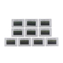 10Pcs Anti Blue Light Purple Test Card Glasses Reusable Polarized Vision T Nw