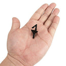 20pcs Black Fishing Bait Shields Impact Shield Bait Sea Fishing Rig Hooks B T5M9