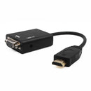 3X(Switcher Hdmi To Vga + 3.5Mm with Audio Computer To Tv Converter