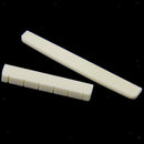 3 Set Classical Guitar Replacement Bone Slotted Saddle Nut Musical Instrument