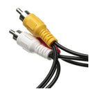New 3 RCA Male To 6 RCA Female Plug Splitter Audio TV DVD Video Adapter AV